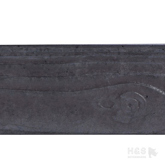 Betonplaat dubbelzijdig passtuk Lariks motief 184x12 Antraciet*