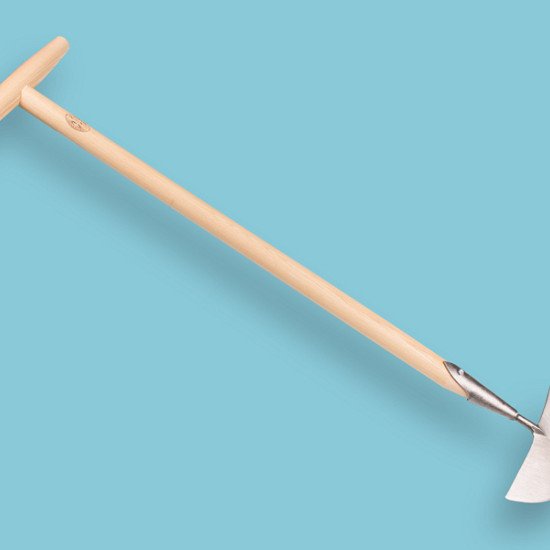 Gesmede graskantsteker met Essen steel, De WIT