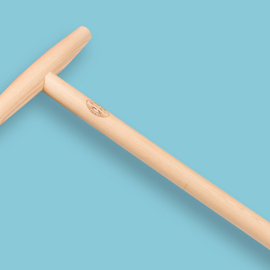 Gesmede graskantsteker met Essen steel, De WIT