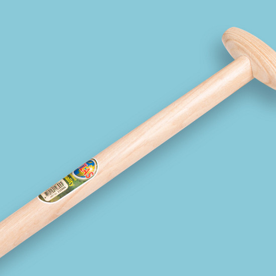 Vlakbats ATLAS DIAMANT Â½ 000 gepolijst met Blijham dubbel gebogen 110 cm