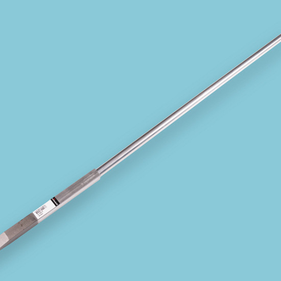 Stootijzer HULTAFORS B1200S, Aluminium 120 cm, onderstuk 40cm vierkant