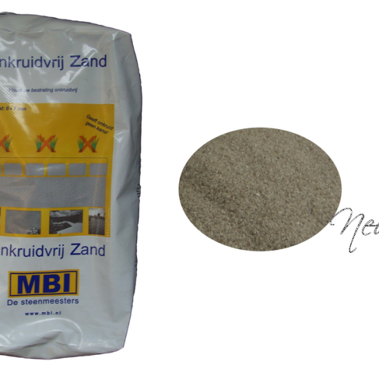 MBI onkruid-remmend voegzand (20 kg) Neutraal
