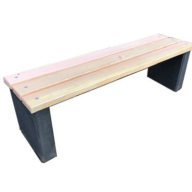 Bankje Biesbosch Antraciet compleet zitting Douglas 150x40x36 cm