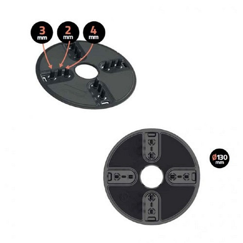 Tegeldrager Queen 4 (70-126 mm)