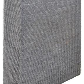 Bloembak Senina Wall planter Black 100x20x80 (bxdxh)