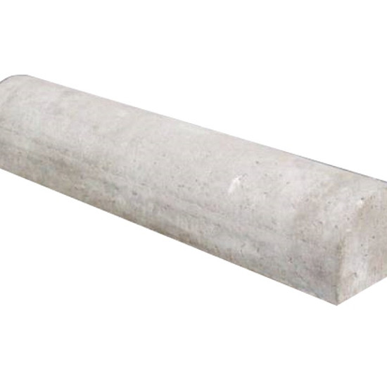 Parkeer of stootbanden 2x recht grijs 20x17x95