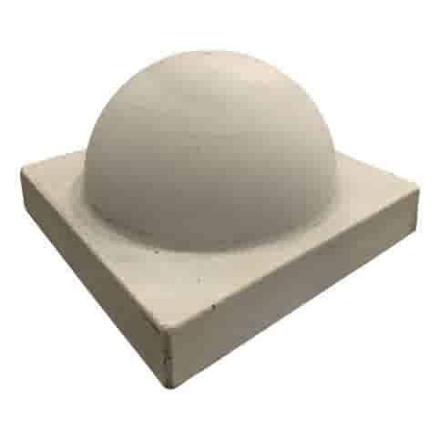 Parkeerbol op voet 45x45x10 (bol Ø35cm) grijs