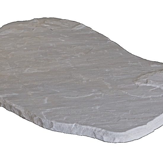 Staptegel flagstone Gres grijs 25-35 mm dik