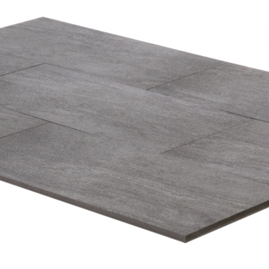 Keramische tegel 80x40x2 cm Due Trentino Nero gerectificeerd