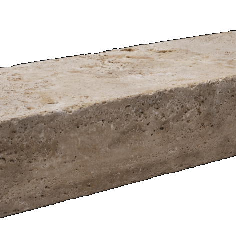 Traptrede Travertin autum honed antique 100x35x15 cm