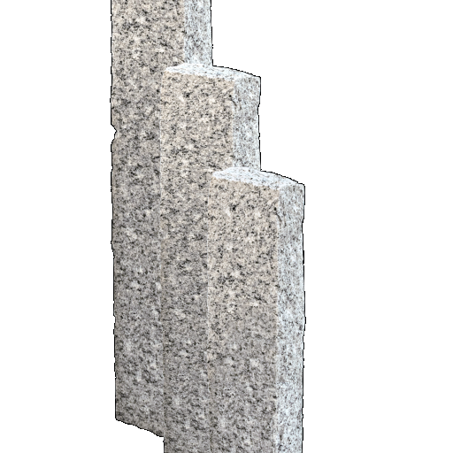 Palissade Graniet classic 75x12x8 cm