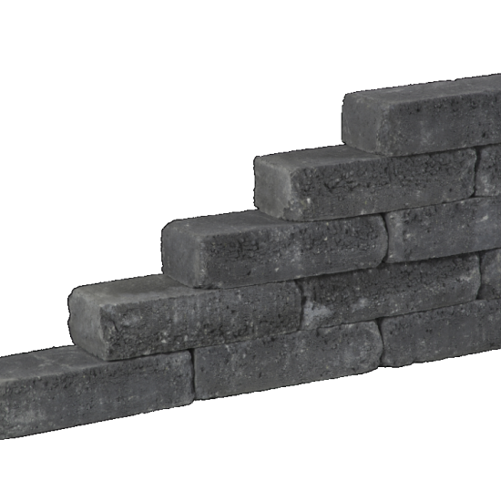 Pilestone Line Coal 40x15x10 cm