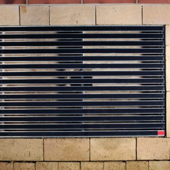 Schoonlopermat rubberstroken 60x40cm