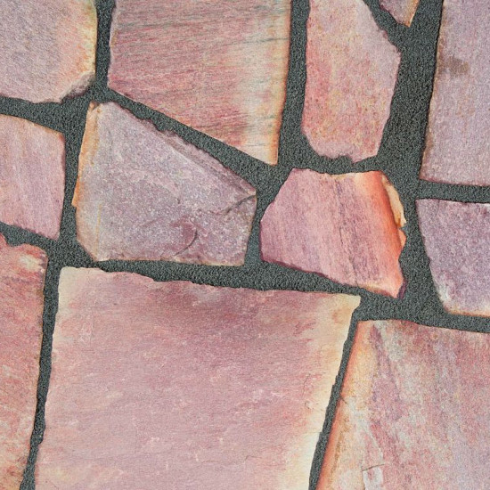 Flagstone Rosso Bologna 1,3-2,5 cm dik
