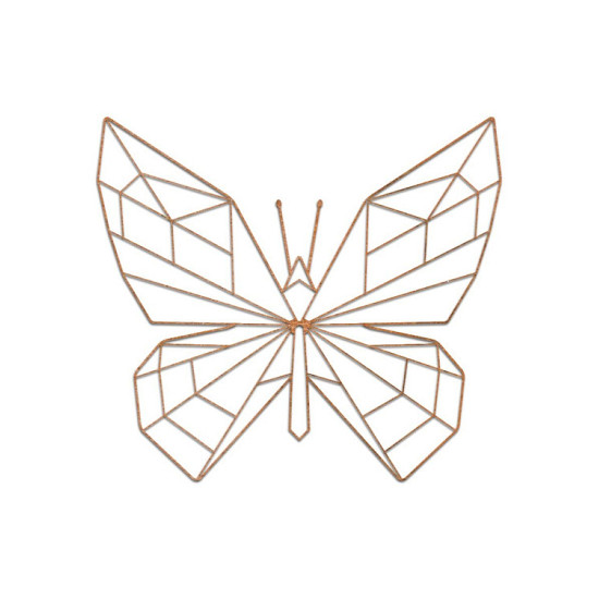 Cortenstaal wanddecoratie Butterfly 1.0-Small