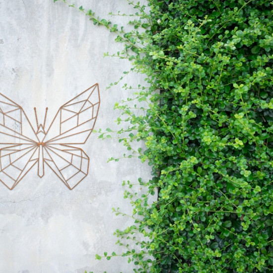 Cortenstaal wanddecoratie Butterfly 1.0-Small