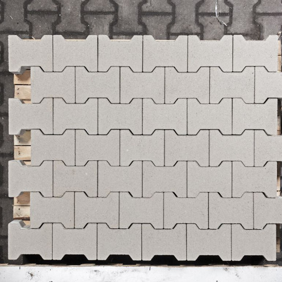 H-profiel ZF (mach.pakk) 19,8x16,3x8 Grijs