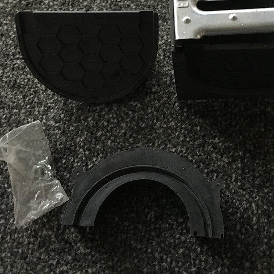 Aansluitkit (2 eindkappen en 1 onderuitlaat) t.b.v. actiegoot