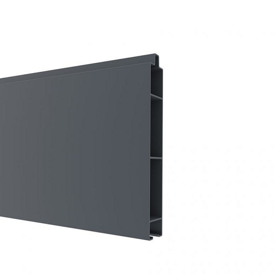 Aluminium Rabatplank Antraciet 7016 20x150x1780mm (werkende maat 14cm hoog)