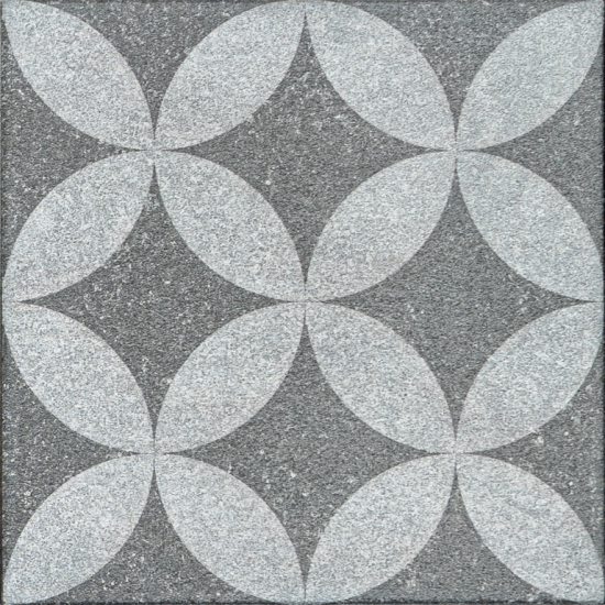 GeoProArte® 60x60x4 Design Flowers Dark Flower