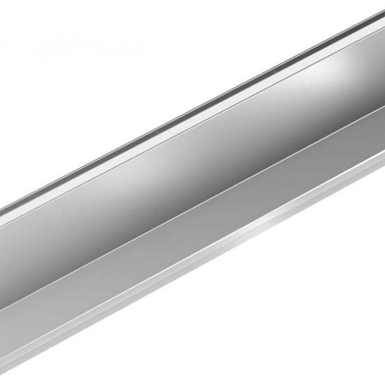 Euroline goot + LEDline RVS rooster 100 cm