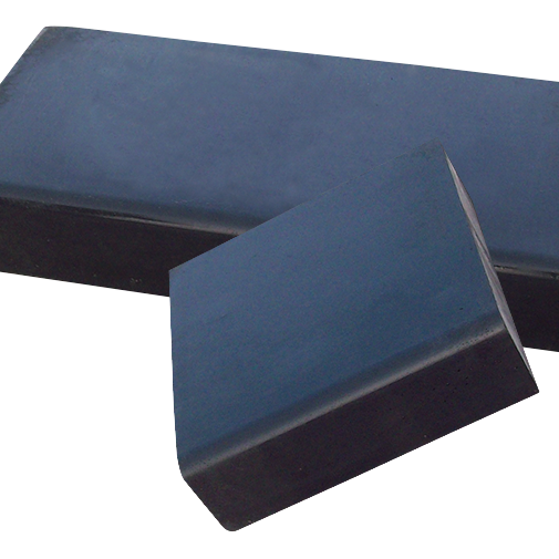 Holblok-traptreden 50x50x15 zwart beton