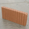 Palissade band rond 6x25x50 bruin