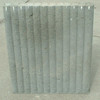 Palissade band rond 6x60x50 grijs