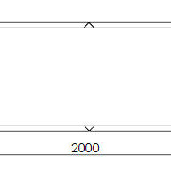 Cortenstaal plantenbak Rechthoek XL 200x80 hoogte=80cm opties=geen bodemplaat