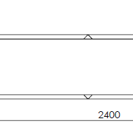 Cortenstaal plantenbak Rechthoek XL 240x60 hoogte=60cm opties=bodemplaat
