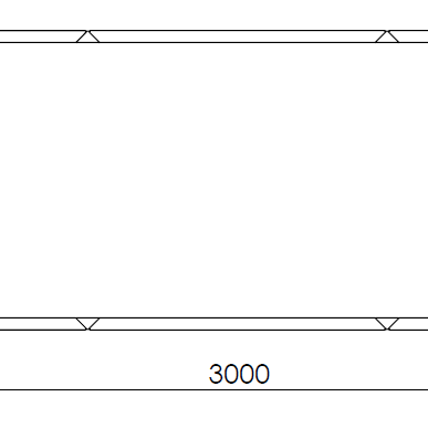 Cortenstaal plantenbak Rechthoek XL 300x100 hoogte=100cm opties=bodemplaat