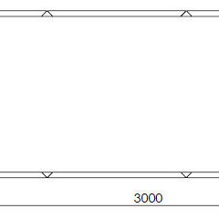 Cortenstaal plantenbak Rechthoek XL 300x120 hoogte=40cm opties=geen bodemplaat