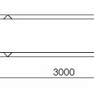 Cortenstaal plantenbak Rechthoek XL 300x40 hoogte=80cm opties=bodemplaat