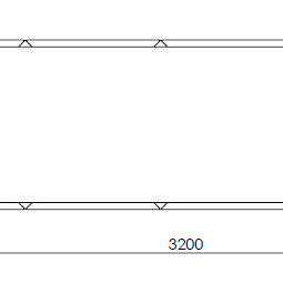 Cortenstaal plantenbak Rechthoek XL 320x100 hoogte=60cm opties=geen bodemplaat