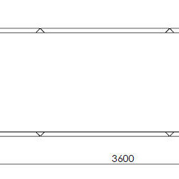 Cortenstaal plantenbak Rechthoek XL 360x100 hoogte=60cm opties=geen bodemplaat