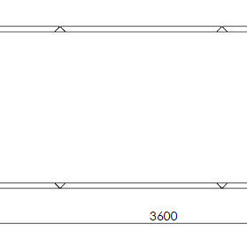 Cortenstaal plantenbak Rechthoek XL 360x120 hoogte=60cm opties=bodemplaat