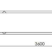 Cortenstaal plantenbak Rechthoek XL 360x50 hoogte=80cm opties=bodemplaat