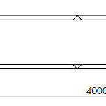 Cortenstaal plantenbak Rechthoek XL 400x50 hoogte=30cm opties=geen bodemplaat