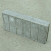 Palissade band vierkant 8x25x50 grijs