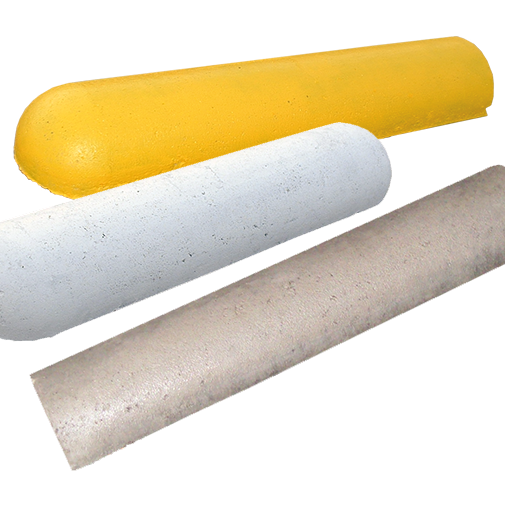 Plakbanden 2x rond wit 95x20x11
