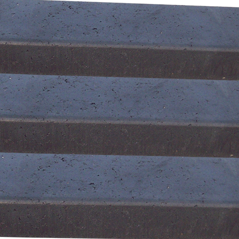 Traptrede oud hollands 50x30x15 zwart