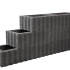 Kubusflor Zwart 30x40x25