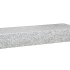 Traptrede Granit grey piazzo 125x35x15 cm