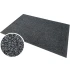 Drooglopermat antraciet innova 90x60 cm