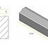 Infra Geleideband 5/20x25x100 zwart vis