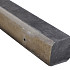 3-sponning paal Vlak 10x10x180 (sponning 37 cm) Taupe