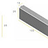 Infra Opsluitband 15x25x100 grijs vis K