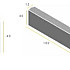 Infra Opsluitband 12x40x100 grijs vis K 11021