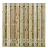 Grenen scherm 19 planks 17 mm - recht 180x165 cm