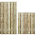 Grenen scherm 19 planks 16 mm - recht 180x90 cm